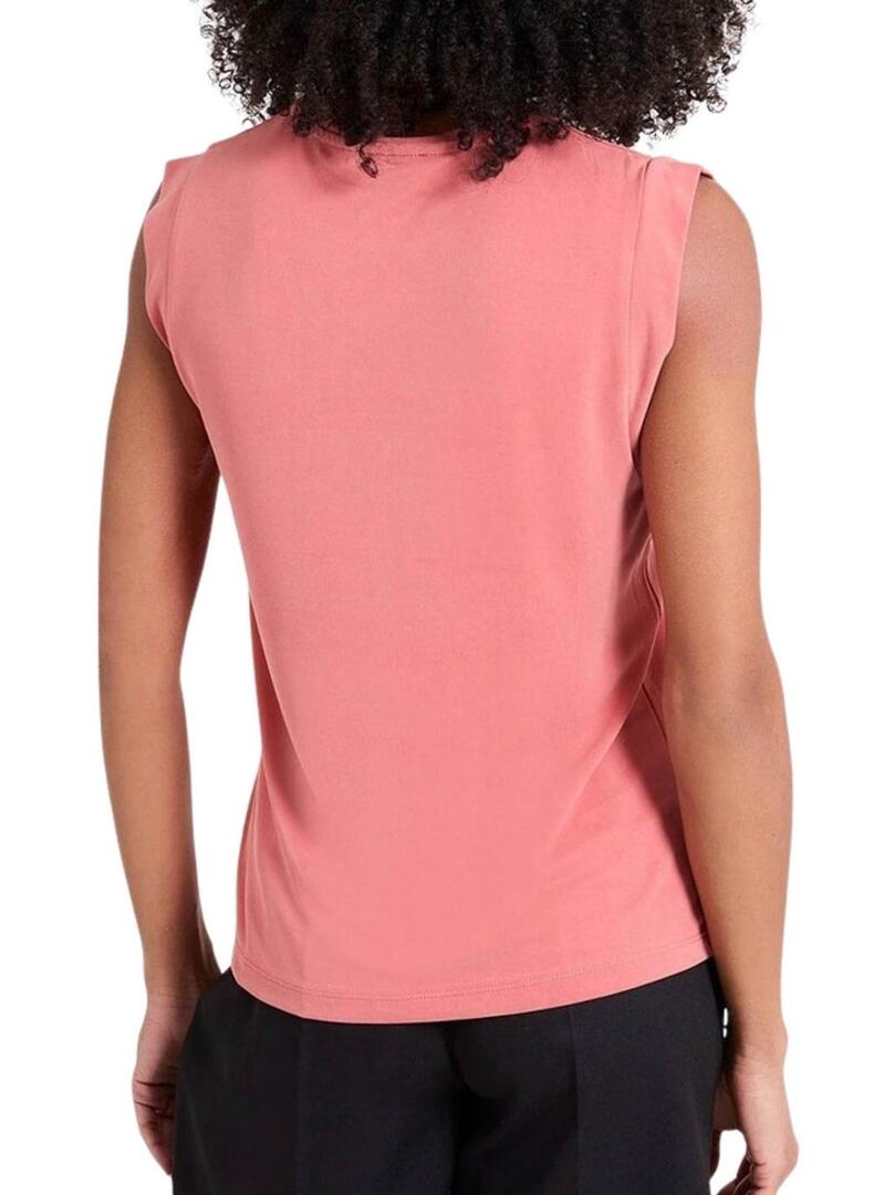 Maglietta Naf Naf Tomette corallo per donna