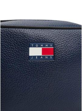 Borsa Tommy Jeans Must Camera blu per donna