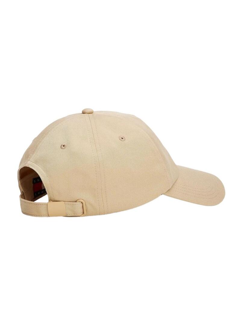 Cappello Tommy Jeans Heritage Core beige per uomo