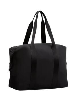 Borsa Tommy Jeans Urban Duffle nera da sport per donna e uomo