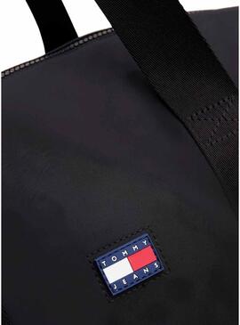 Borsa Tommy Jeans Urban Duffle nera da sport per donna e uomo