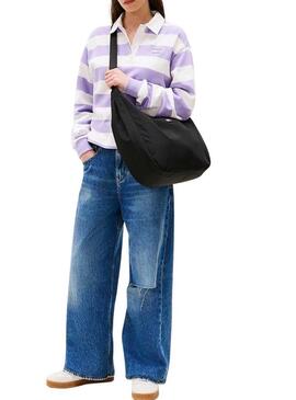 Borsa Tommy Jeans Urban Large nera per donna