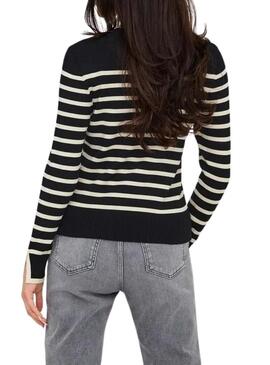 Maglia a maniche lunghe Kalana nera solo per donna