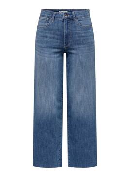 Pantaloni in denim blu Only Ann-Madison per donna.