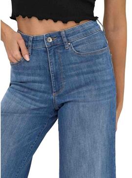 Pantaloni in denim blu Only Ann-Madison per donna.