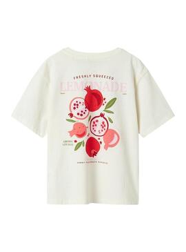 Maglia Name It Kassandra beige per bambina.