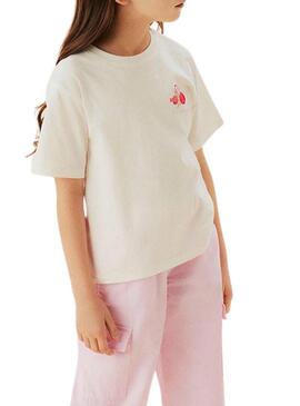 Maglia Name It Kassandra beige per bambina.