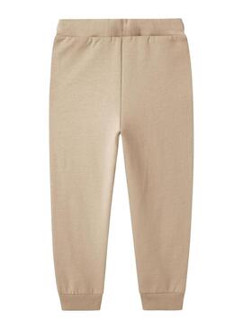 Pantaloni Name It Seli beige per bambino e bambina