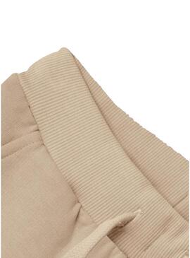 Pantaloni Name It Seli beige per bambino e bambina