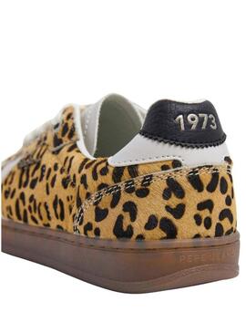 Scarpe Pepe Jeans Ball Top animal print per donna