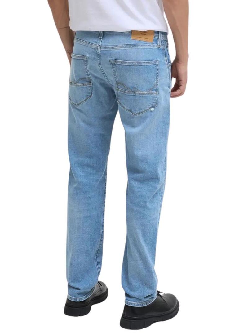 Pantaloni in denim Jack and Jones Mike chiari per uomo