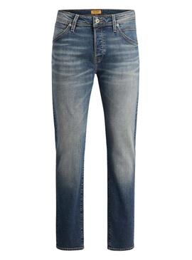 Pantaloni in denim scuro Jack and Jones Mike per uomo