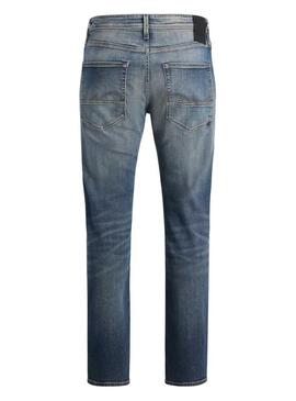 Pantaloni in denim scuro Jack and Jones Mike per uomo