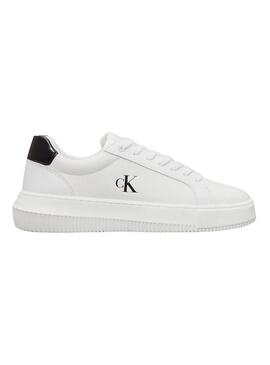 Sneakers Calvin Klein Jeans Classic Cupsole bianche da donna.