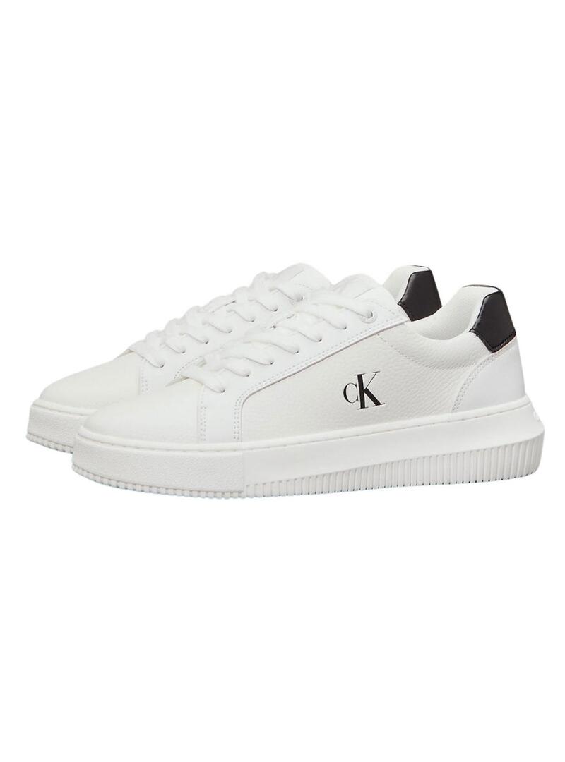 Sneakers Calvin Klein Jeans Classic Cupsole bianche da donna.