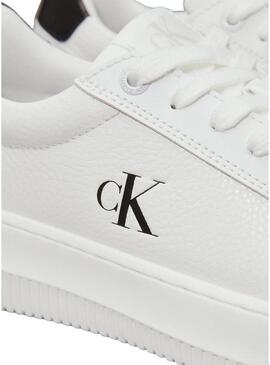 Sneakers Calvin Klein Jeans Classic Cupsole bianche da donna.
