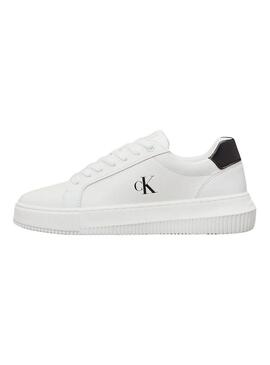 Sneakers Calvin Klein Jeans Classic Cupsole bianche da donna.