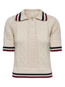 Polo Only Rosanna beige per donna