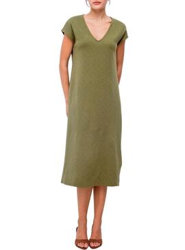 Abito verde midi da donna Vila Viadoria