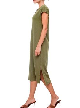 Abito verde midi da donna Vila Viadoria