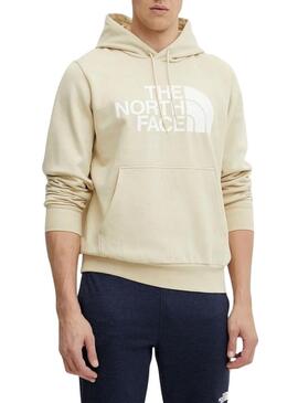 Felpa con cappuccio The North Face Easy beige per uomo