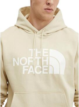 Felpa con cappuccio The North Face Easy beige per uomo