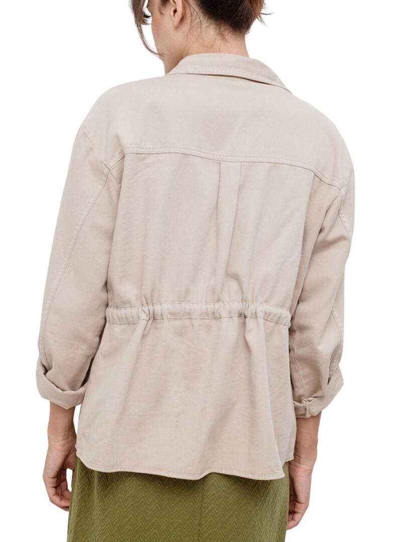 Giacca Vila Tilo beige per donna