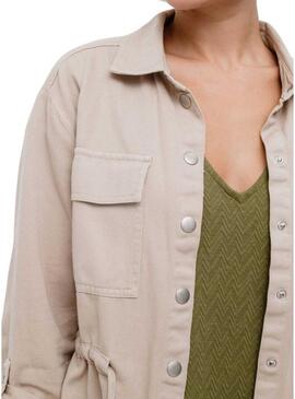 Giacca Vila Tilo beige per donna