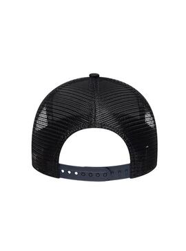 Cappellino New Era Patch 9Forty Trucker nero per uomo