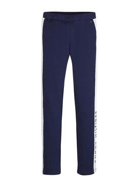 Pantaloni Tommy Hilfiger Essential HWK Blu Navy