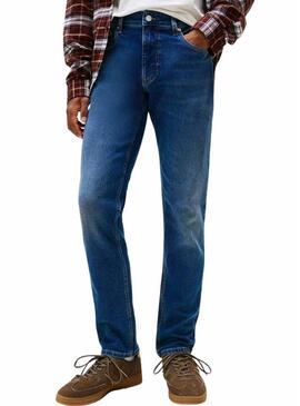 Pantaloni in denim scuro Tommy Jeans Scanton per uomo.