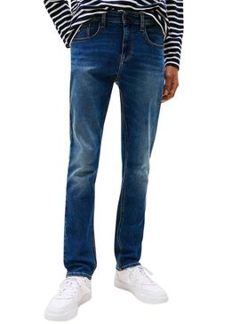 Pantaloni in denim Tommy Jeans Scanton mid per uomo