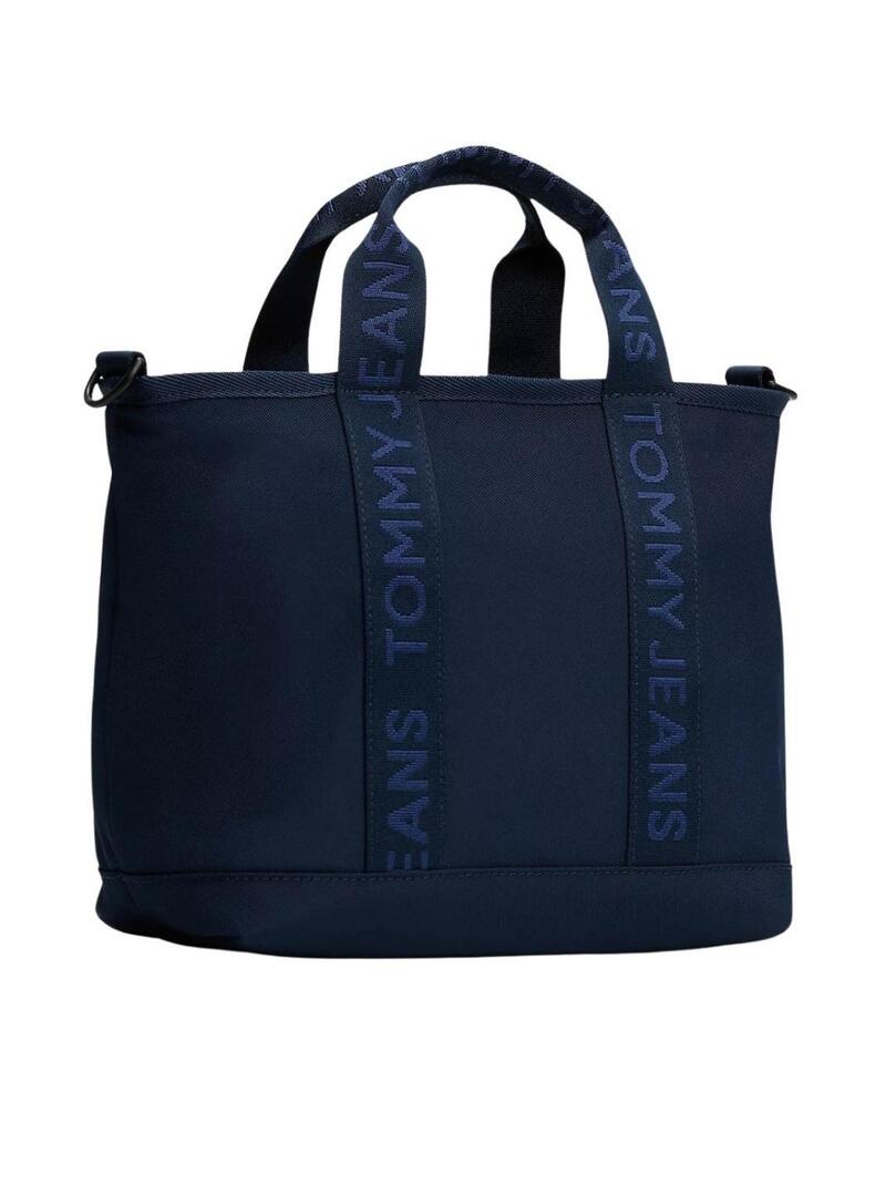 Borsa Tommy Jeans Daily Mini Tote blu scuro per donna