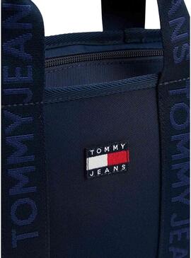 Borsa Tommy Jeans Daily Mini Tote blu scuro per donna