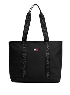 Borsa tote Tommy Jeans Daily Tote nera per donna