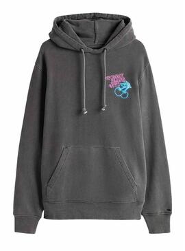 Felpa Tommy Jeans Novelty grigia per uomo