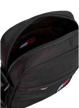 Borsa a tracolla Tommy Jeans Essential nera per uomo