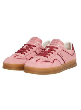 Scarpe Tommy Jeans Greenwich lampone per donna
