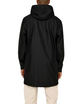 Impermeabile Only and Sons Luca nero per uomo