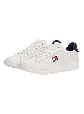 Scarpe Tommy Jeans Archive bianche per uomo
