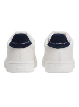 Scarpe Tommy Jeans Archive bianche per uomo