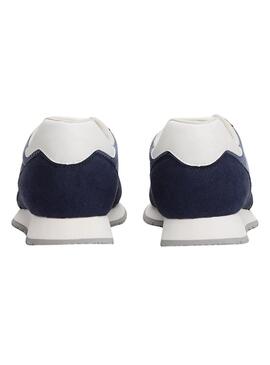 Scarpe da ginnastica Tommy Jeans Runner Casual blu per uomo