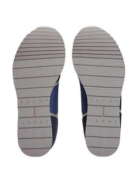 Scarpe da ginnastica Tommy Jeans Runner Casual blu per uomo