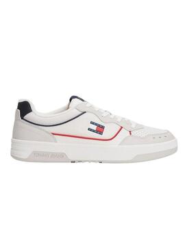 Scarpe Tommy Jeans Cupsole Elevated bianche per uomo