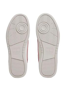 Scarpe Tommy Jeans Cupsole Elevated bianche per uomo