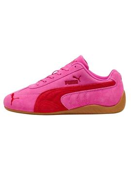 Sneakers Puma Speedcat OG fucsia e rosso per donna