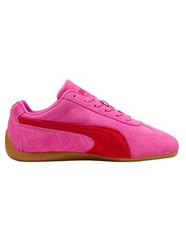 Sneakers Puma Speedcat OG fucsia e rosso per donna