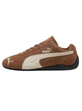 Sneaker Puma Speedcat OG marrone per donna.