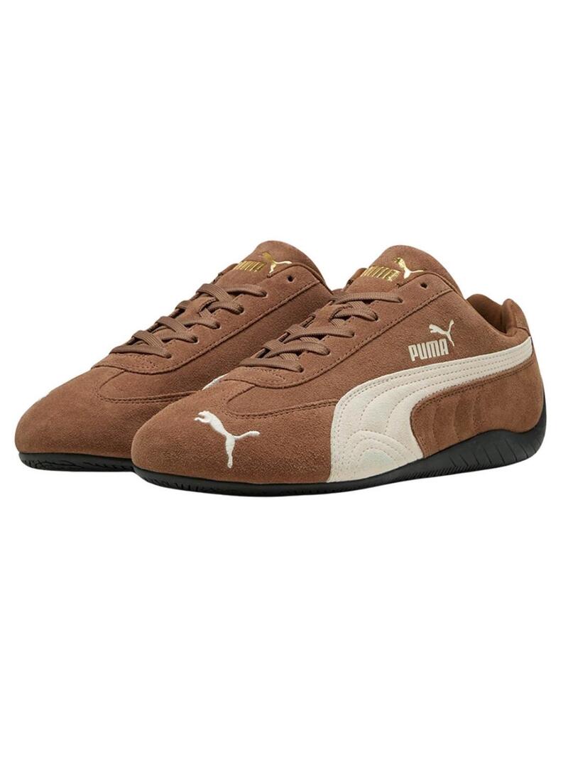 Sneaker Puma Speedcat OG marrone per donna.
