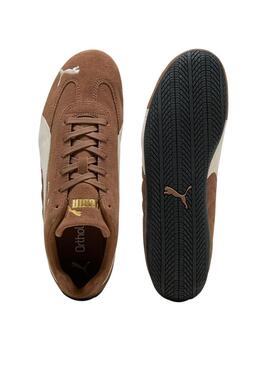 Sneaker Puma Speedcat OG marrone per donna.